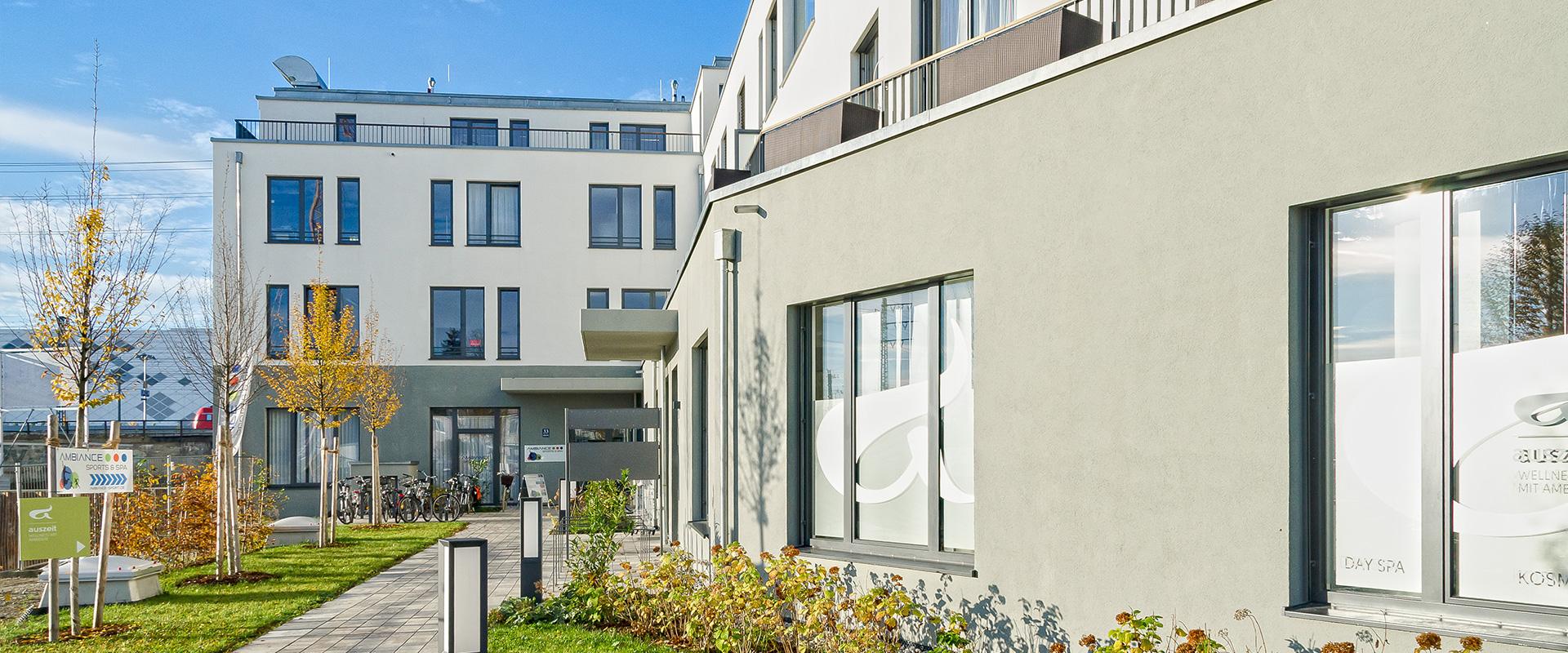 Ambiance Pasing. Wohn- und Gewerbekomplex in München Pasing-Obermenzing