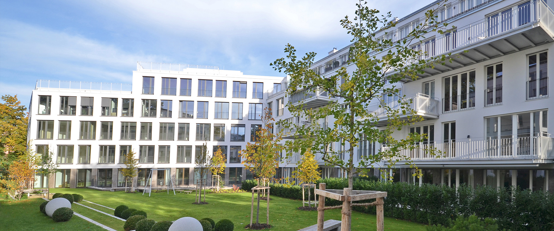 Bürohaus, Stadtvilla und Stadthaus in München Alt-Bogenhausen