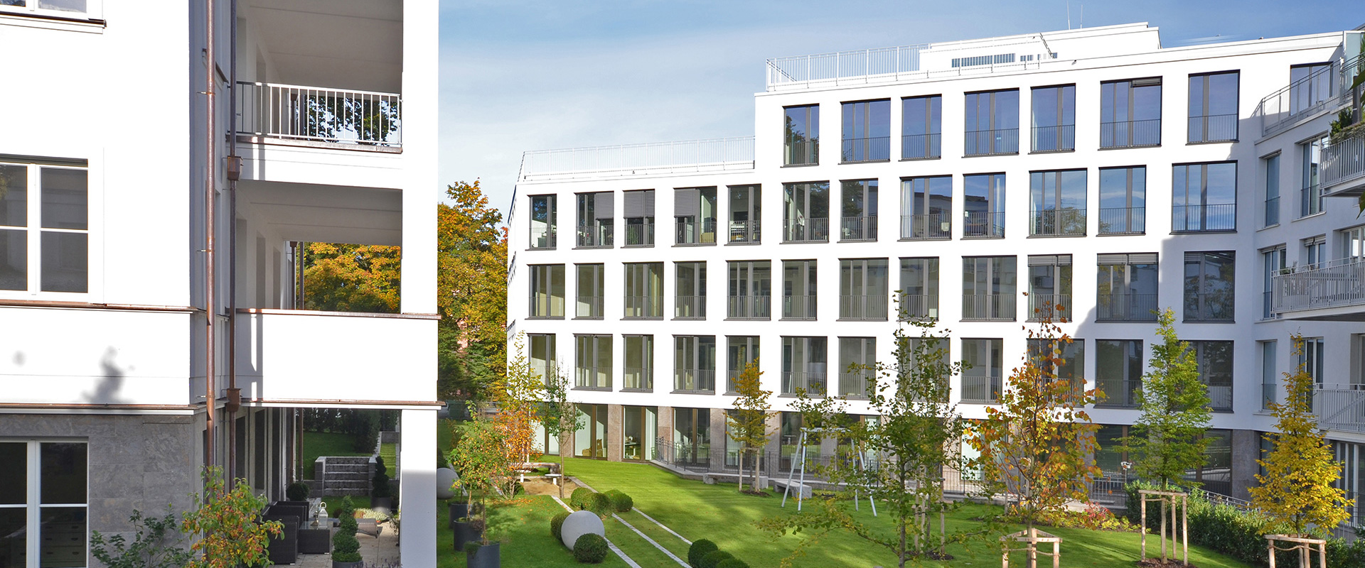 Bürohaus, Stadtvilla und Stadthaus in München Alt-Bogenhausen
