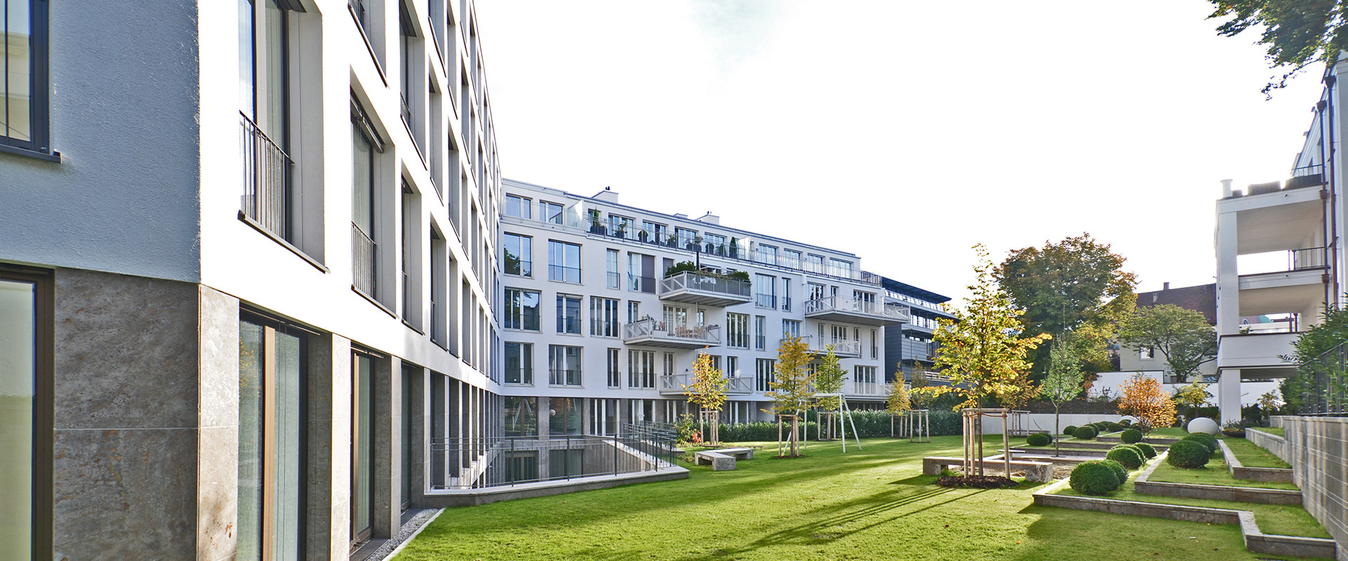 Bürohaus, Stadtvilla und Stadthaus in München Alt-Bogenhausen