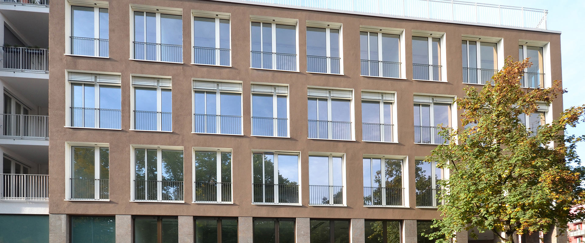 Bürohaus, Stadtvilla und Stadthaus in München Alt-Bogenhausen