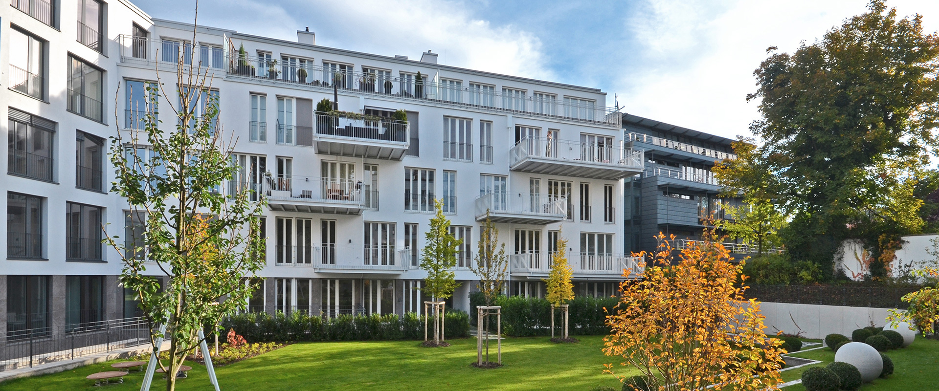 Bürohaus, Stadtvilla und Stadthaus in München Alt-Bogenhausen