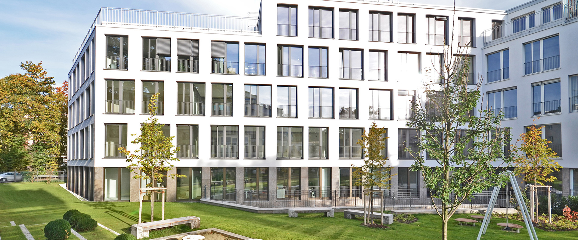Bürohaus, Stadtvilla und Stadthaus in München Alt-Bogenhausen