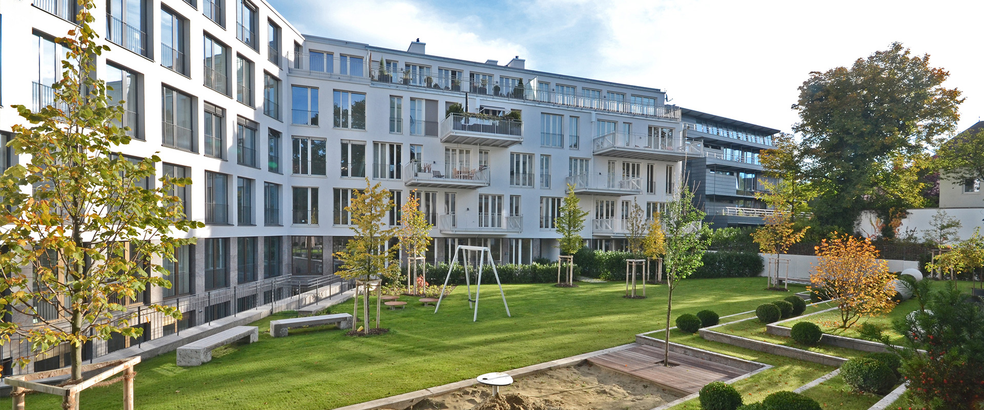Bürohaus, Stadtvilla und Stadthaus in München Alt-Bogenhausen