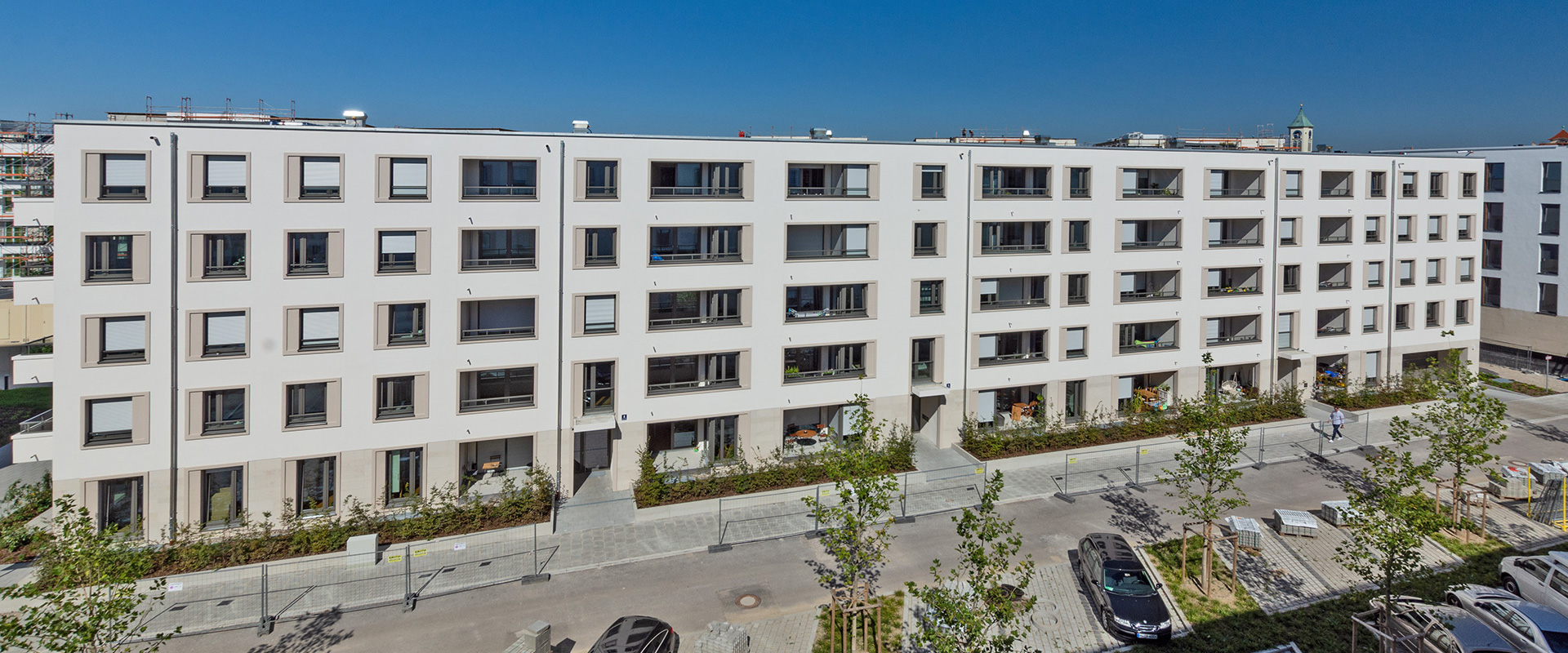 COSMO Arnulfstrasse. Wohnanlage München Neuhausen-Nymphenburg