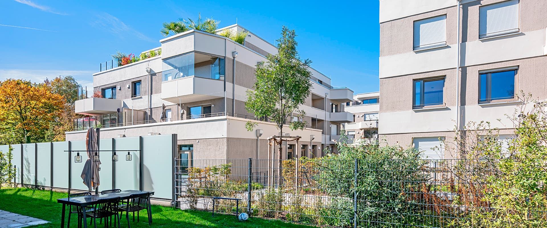 Linden31. Wohnanlage Feldkirchen bei München