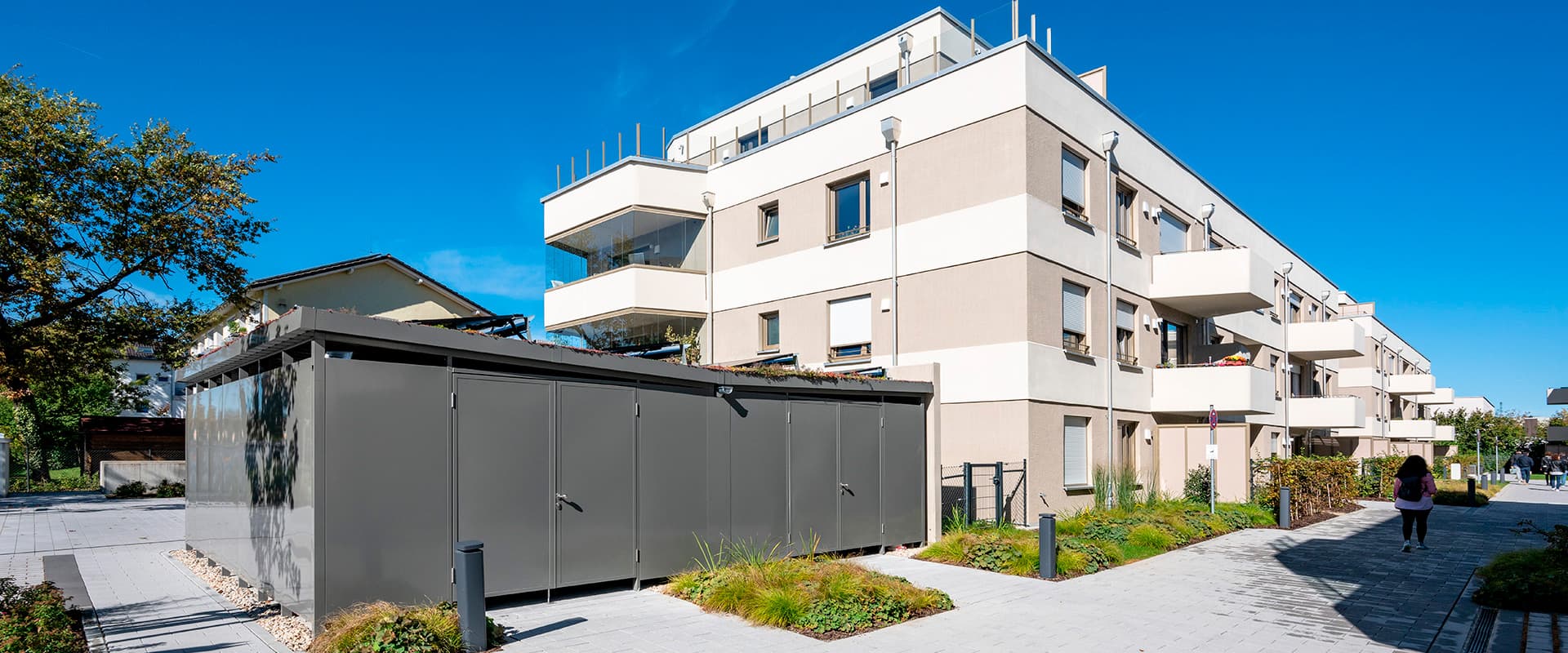 Linden31. Wohnanlage Feldkirchen bei München