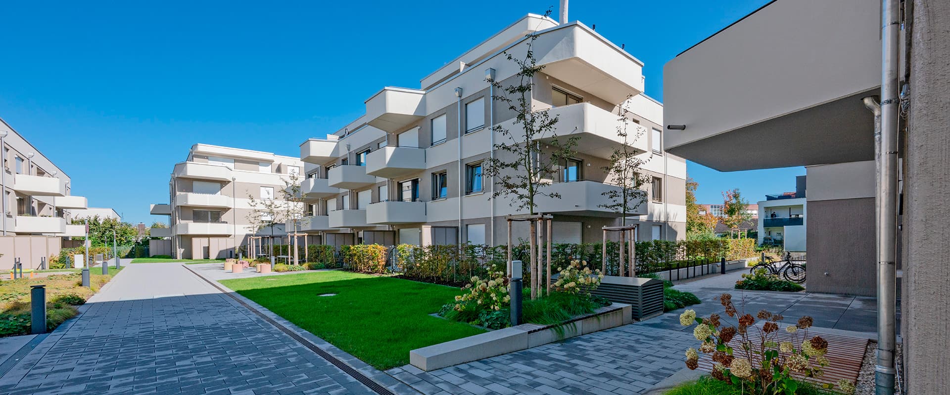 Linden31. Wohnanlage Feldkirchen bei München