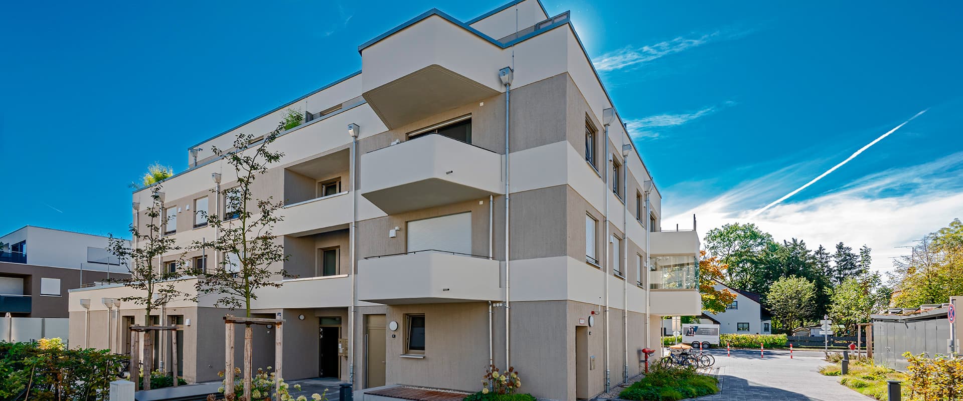 Linden31. Wohnanlage Feldkirchen bei München