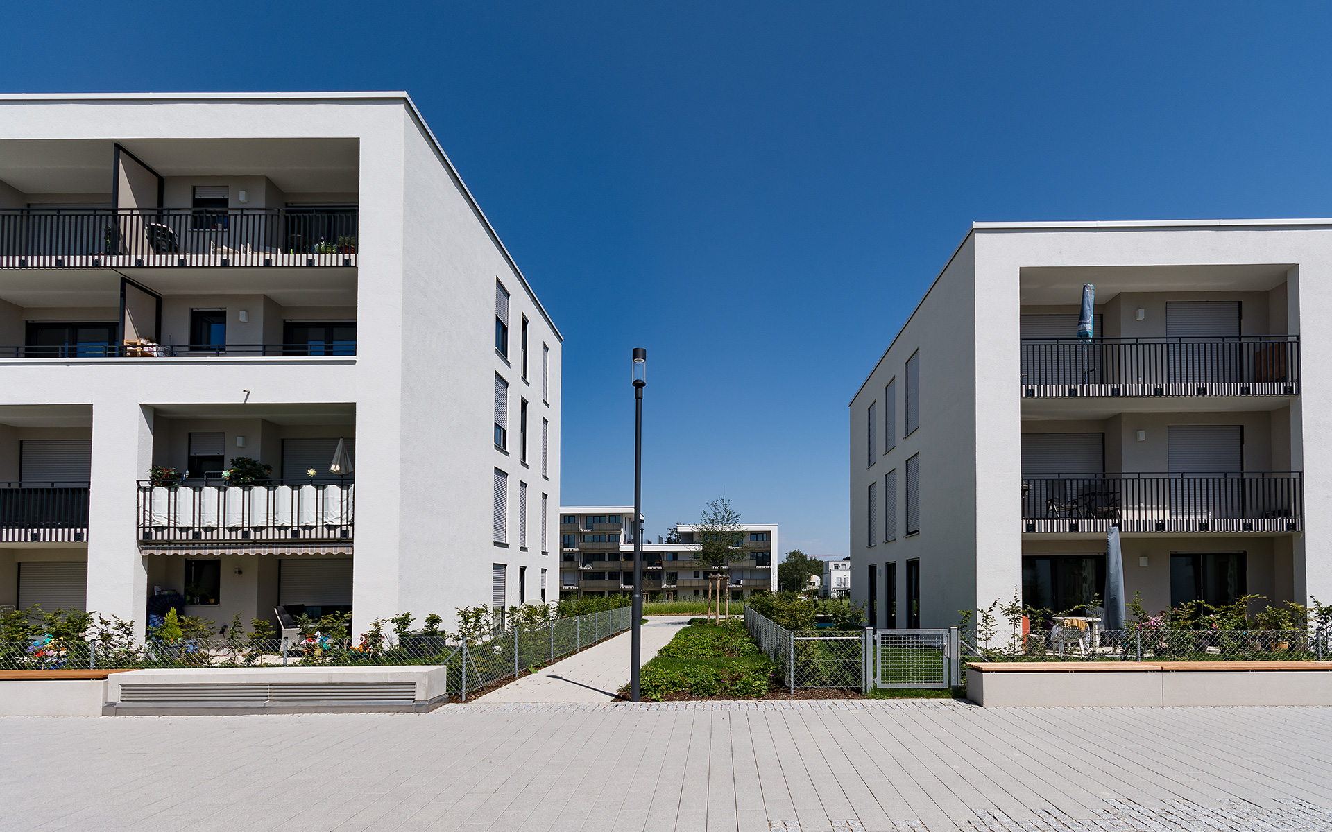 Hochäckerstraße, WA 3.1 Süd. Wohnanlage München-Altperlach