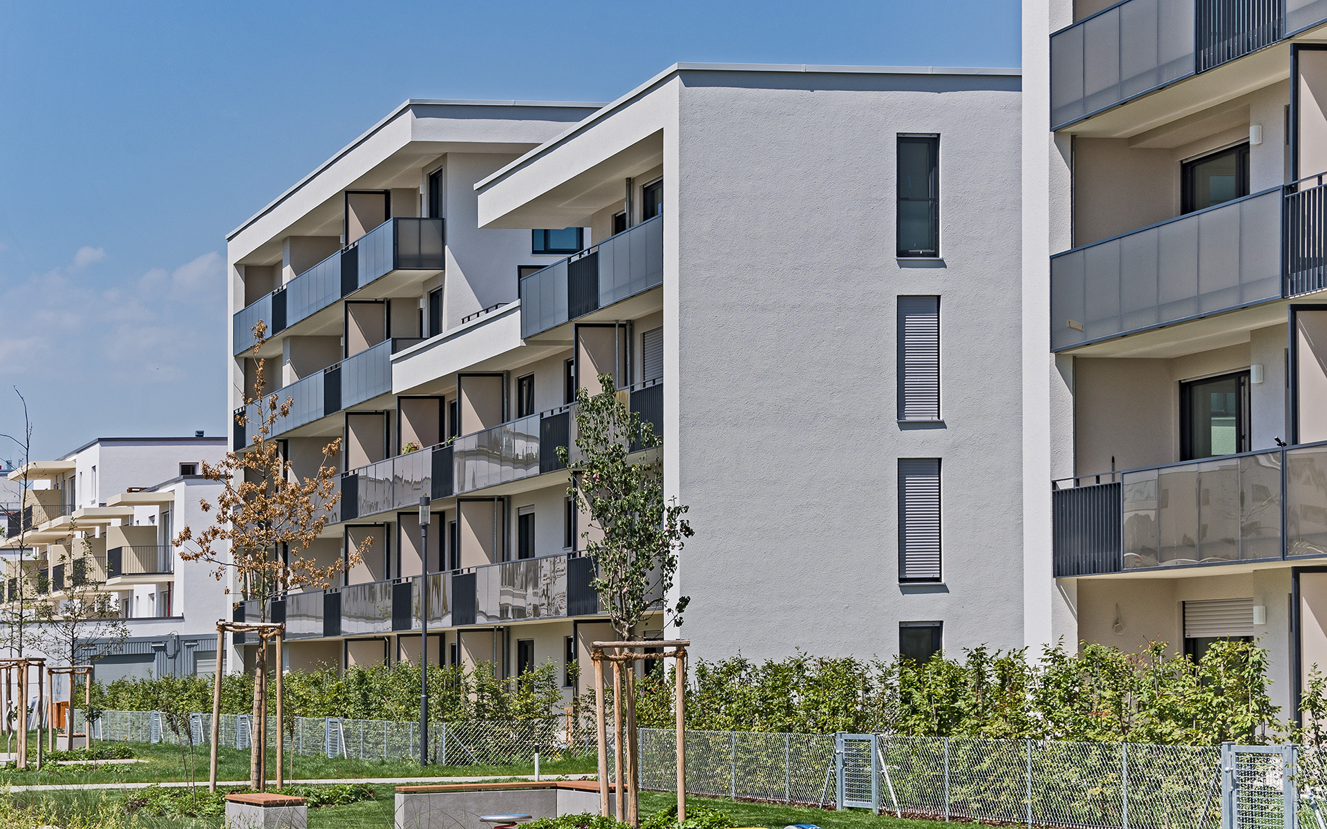 Hochäckerstraße, WA 3.2. Wohnanlage München-Altperlach