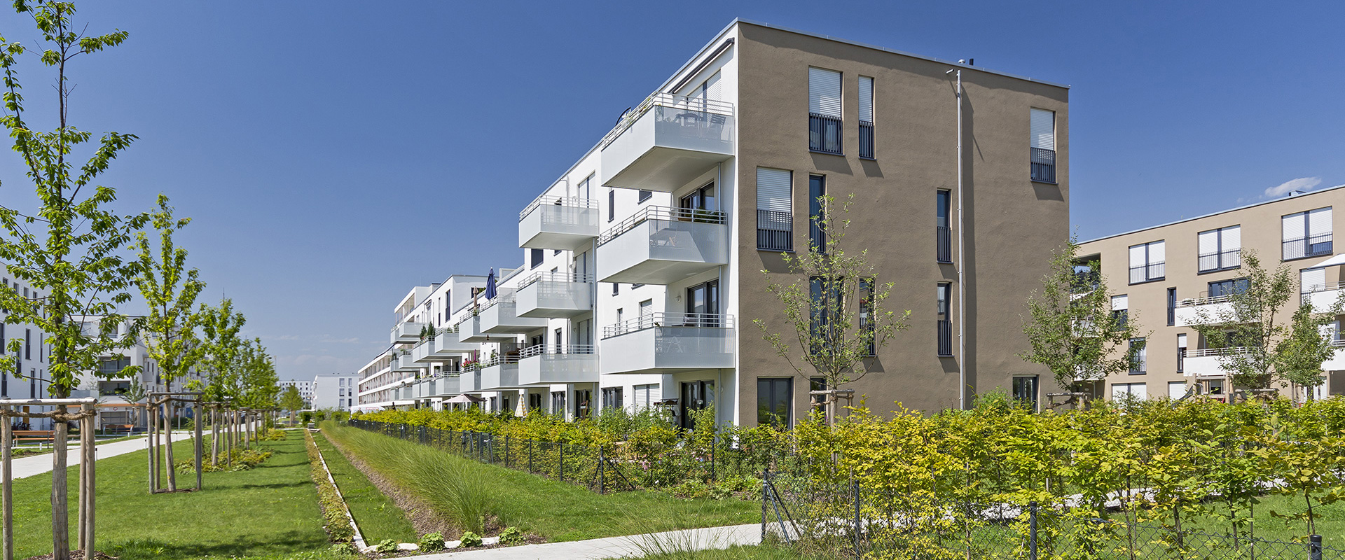 Hochäckerstraße, WA 5.3 Nord. Wohnanlage München-Altperlach