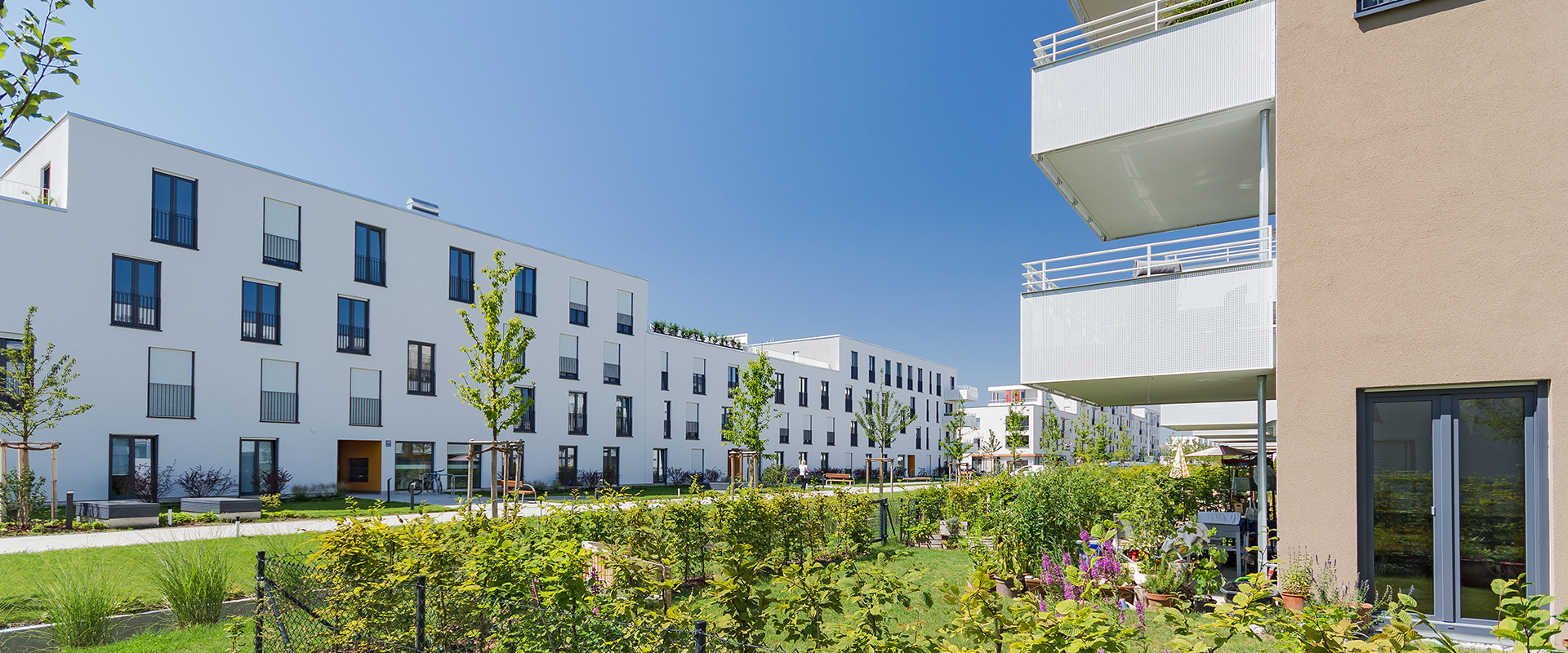 Hochäckerstraße, WA 5.3 Süd. Wohnanlage München-Altperlach