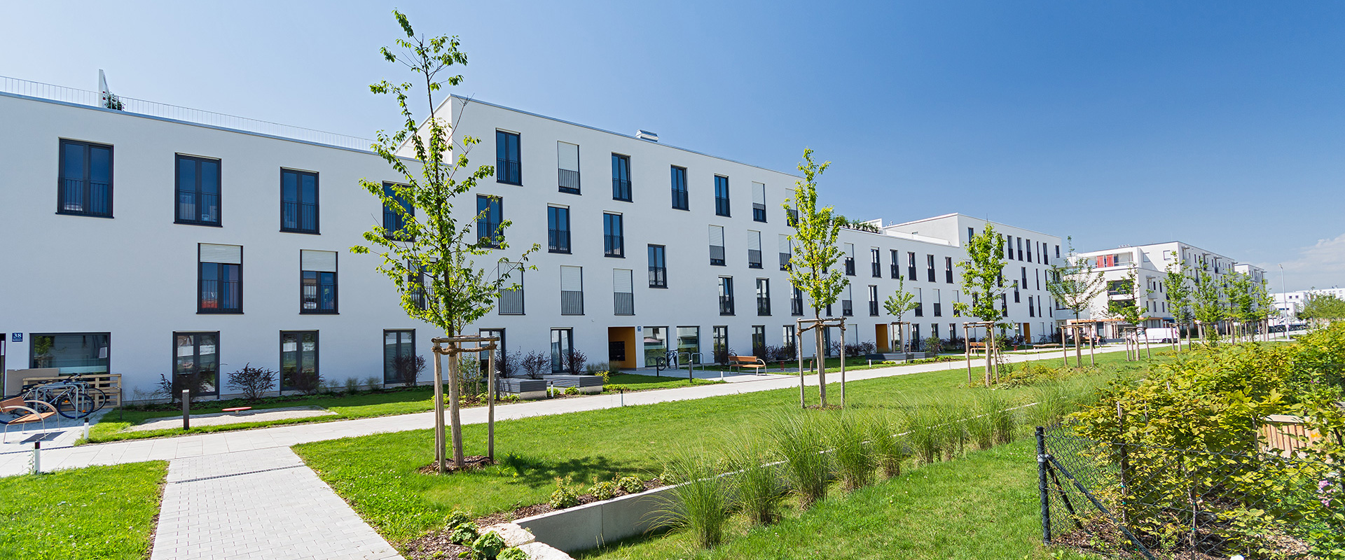 Hochäckerstraße, WA 5.3 Süd. Wohnanlage München-Altperlach