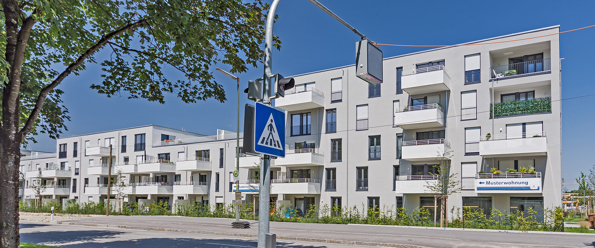 Hochäckerstraße, WA 5.3 Süd. Wohnanlage München-Altperlach