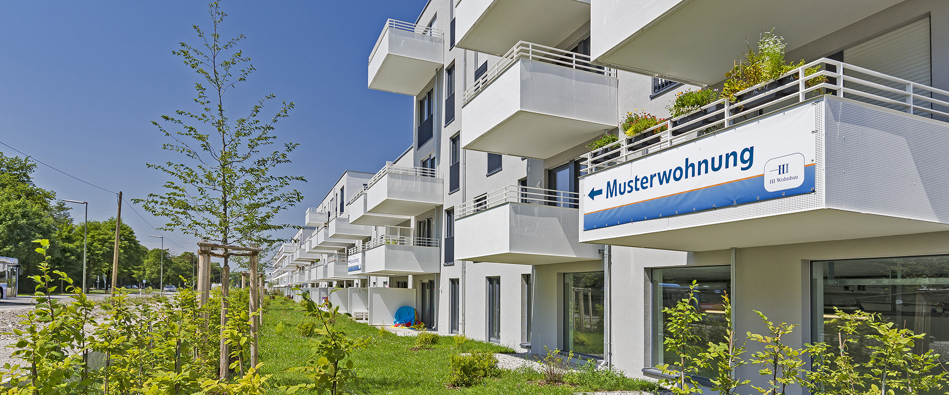 Hochäckerstraße, WA 5.3 Süd. Wohnanlage München-Altperlach