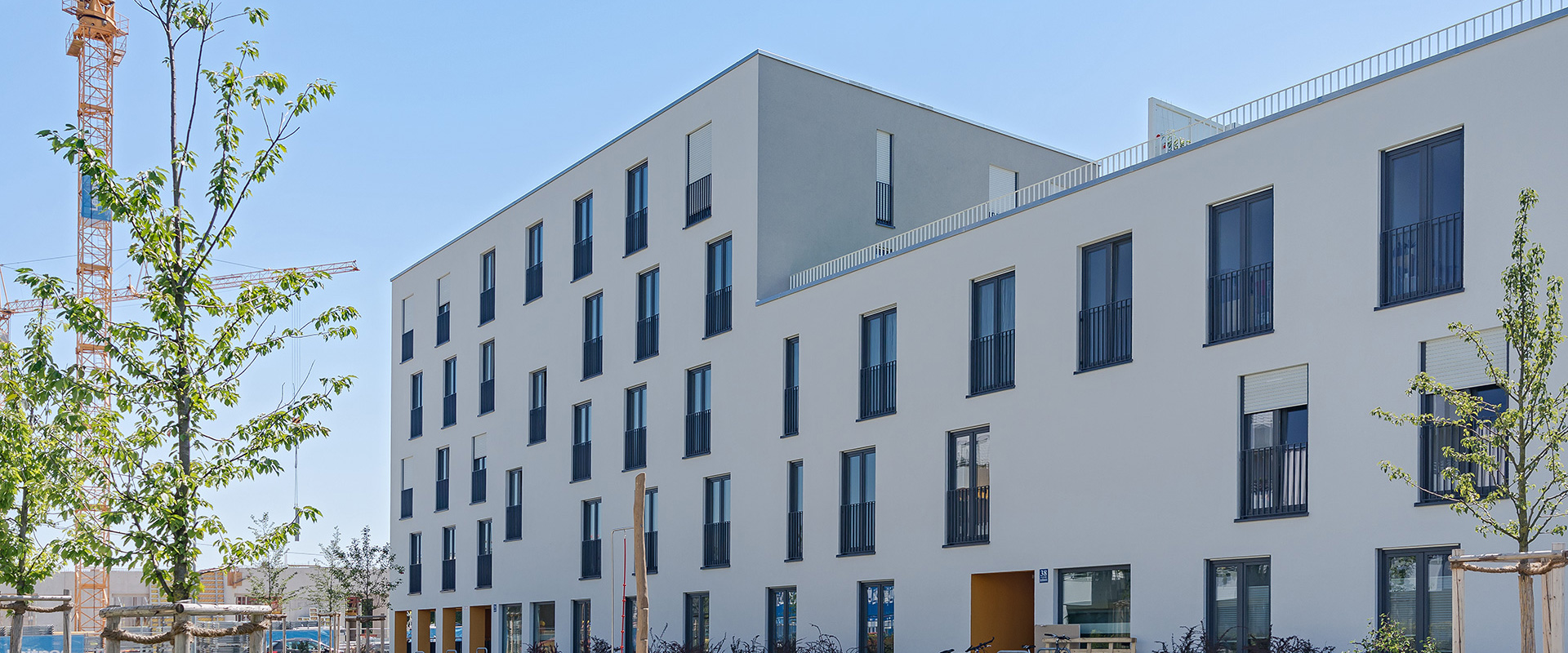 Hochäckerstraße, WA 5.3 Süd. Wohnanlage München-Altperlach