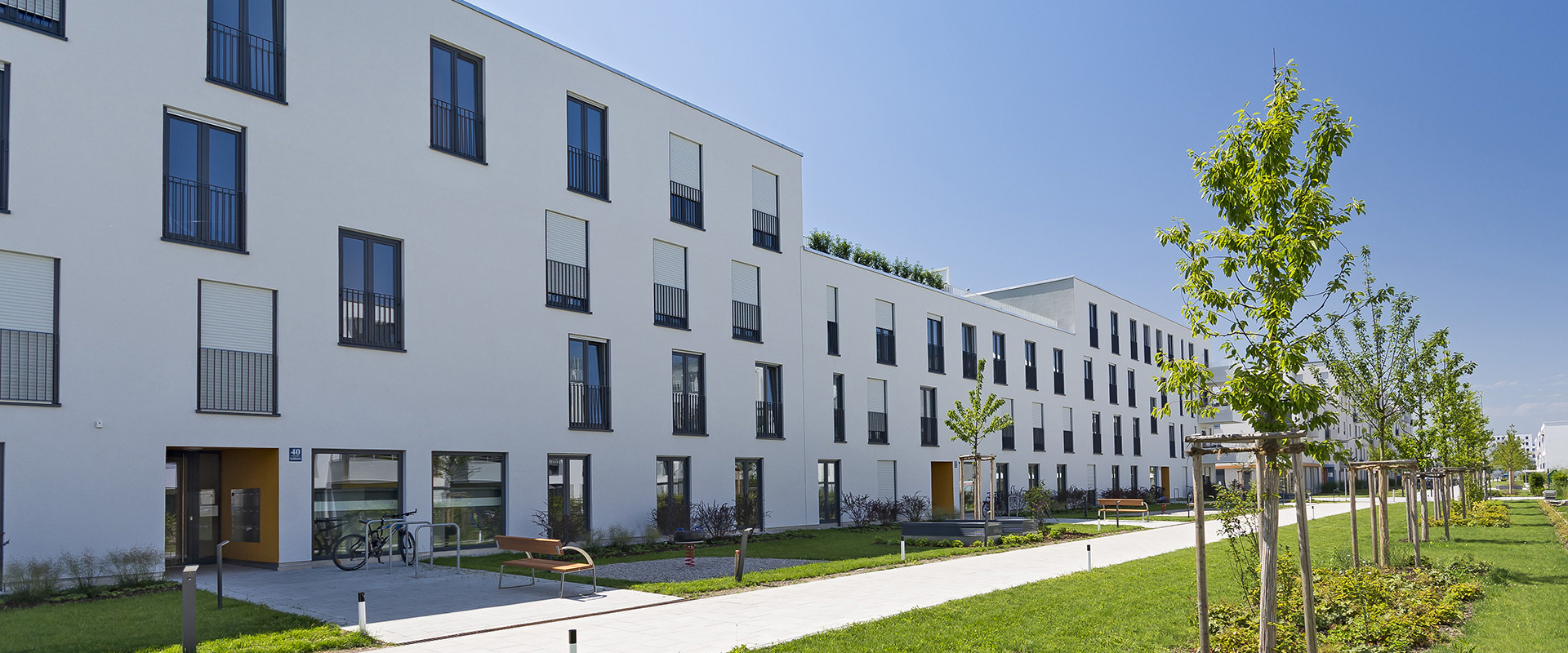 Hochäckerstraße, WA 5.3 Süd. Wohnanlage München-Altperlach