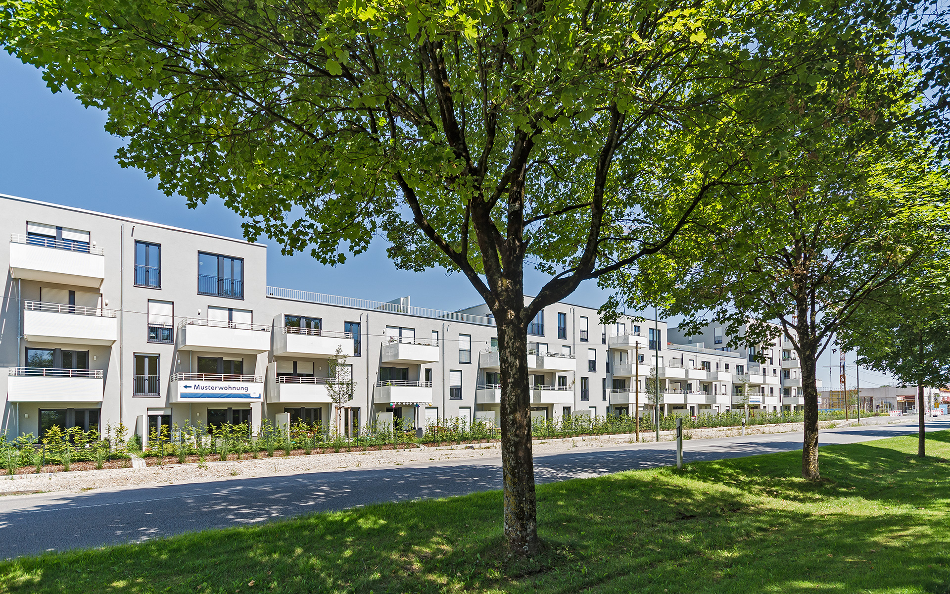 Hochäckerstraße, WA 5.3 Süd. Wohnanlage München-Altperlach