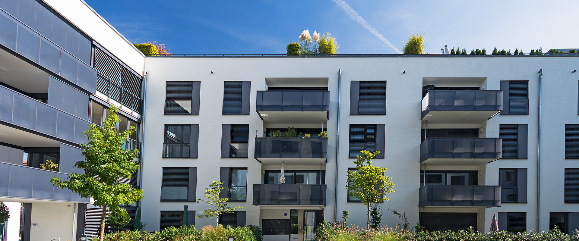 Hofquartier Schwabing. Wohnanlage in München Schwabing