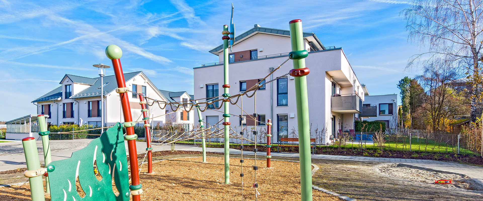 Im Hirschwinkel. Wohnanlage Höhenkirchen-Siegertsbrunn