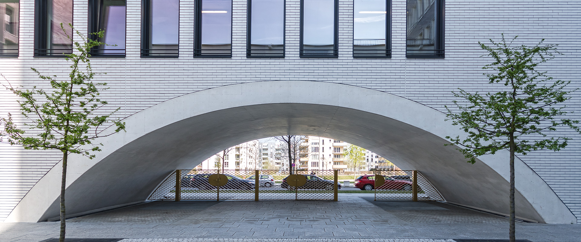 Kontorhaus. Bürogebäude München Arnulfpark