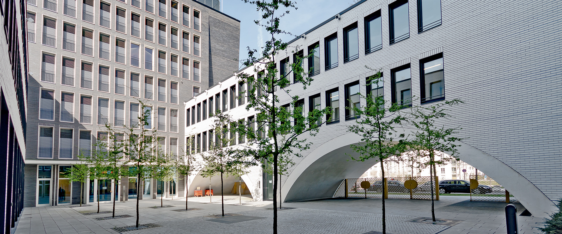 Kontorhaus. Bürogebäude München Arnulfpark