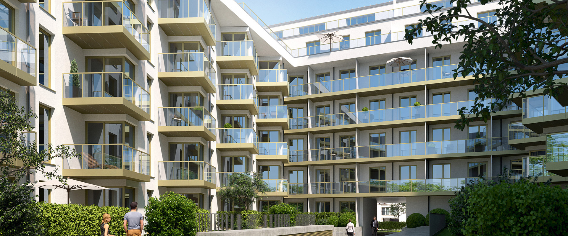 L75. Projektierung einer Wohnanlage mit Tiefgarage in München - Zentrum