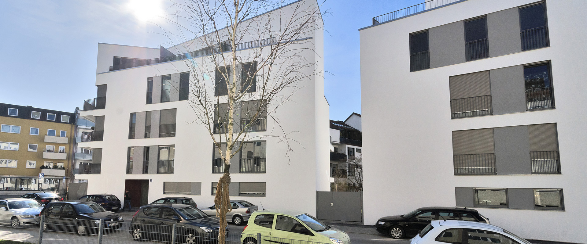 Living West. Wohnanlage in München Pasing