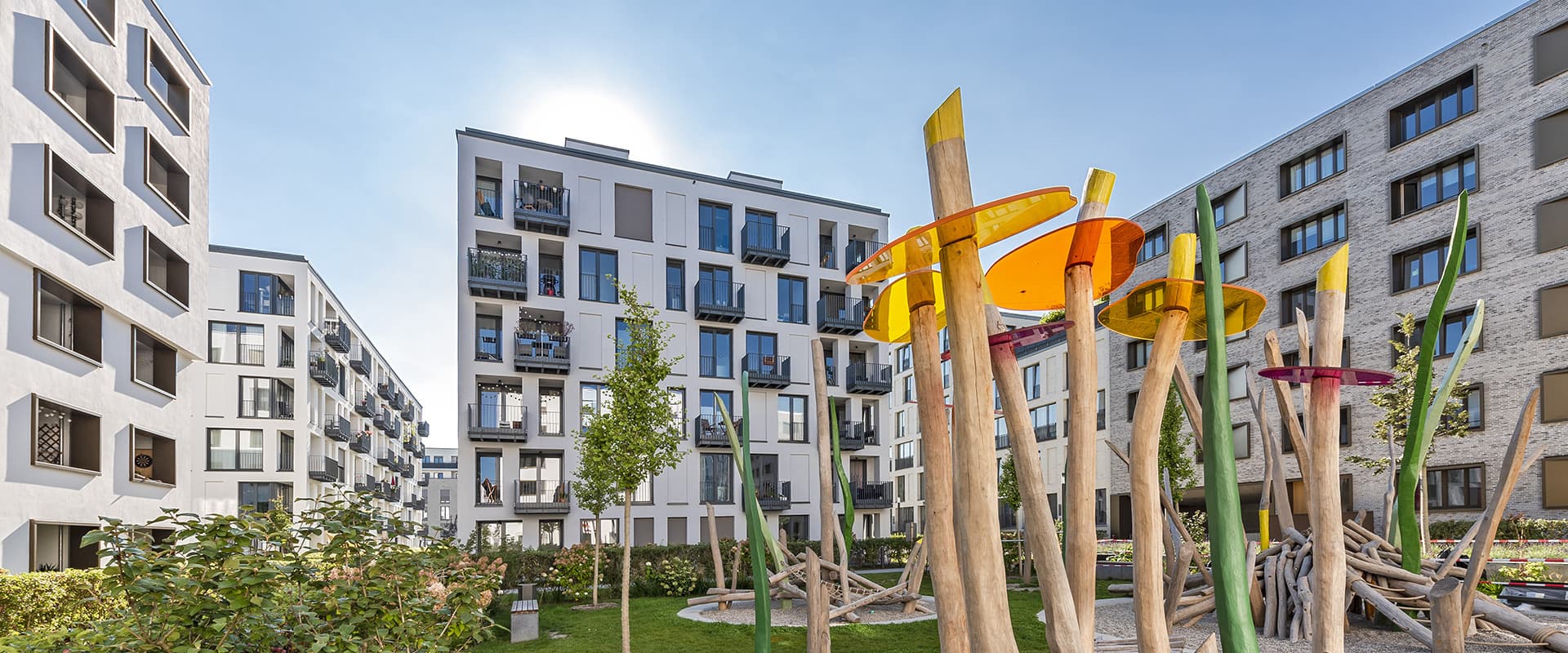 MEILLER GÄRTEN 06. Wohnanlage München Moosach