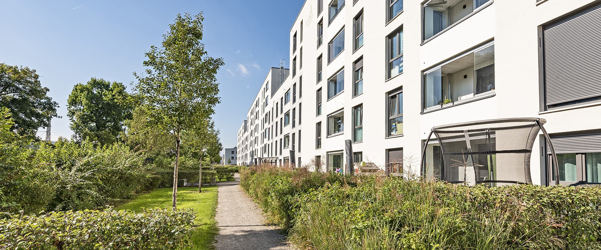 MEILLER GÄRTEN 07. Wohnanlage München Moosach