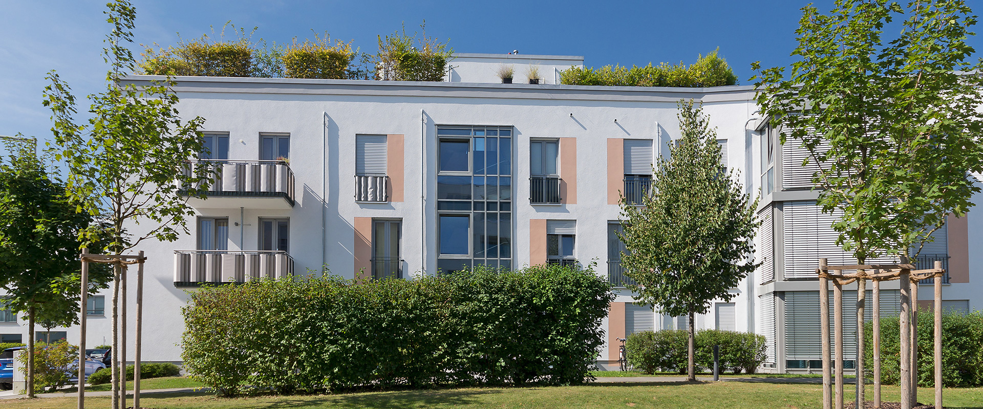 Pandion Prime. Wohnanlage in München Schwabing