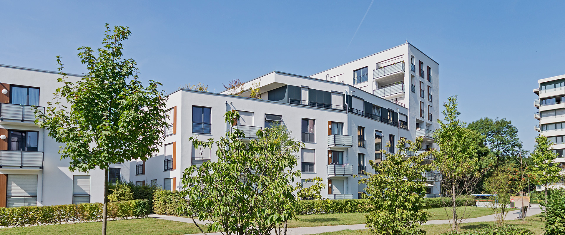 Pandion Prime. Wohnanlage in München Schwabing