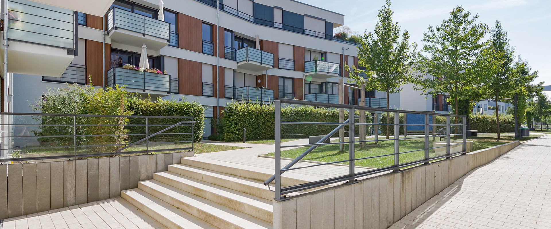 Pandion Prime. Wohnanlage in München Schwabing