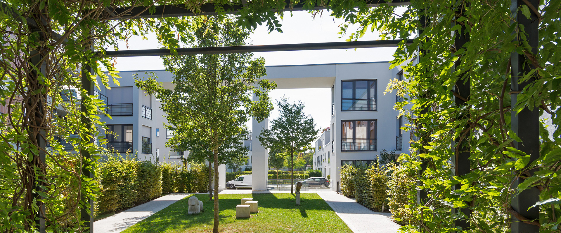 Pandion Prime. Wohnanlage in München Schwabing