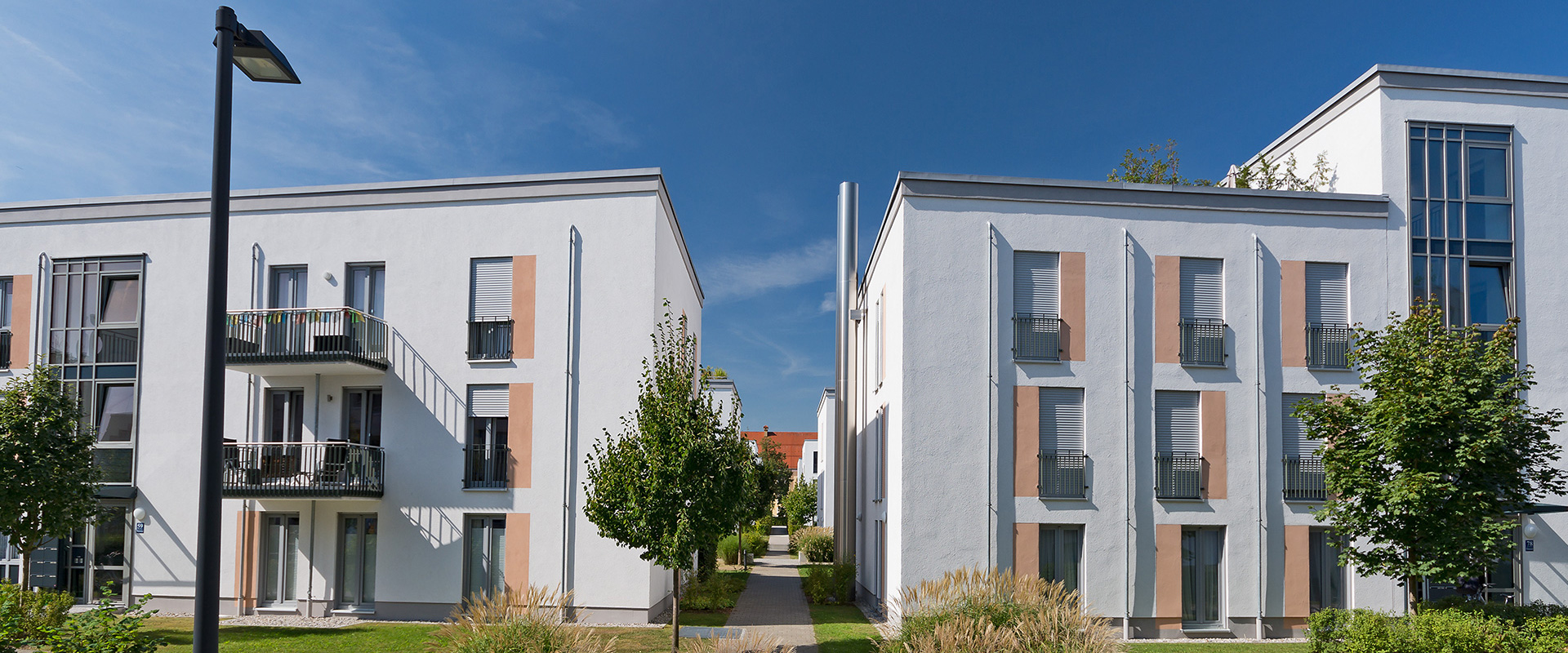 Pandion Prime. Wohnanlage in München Schwabing