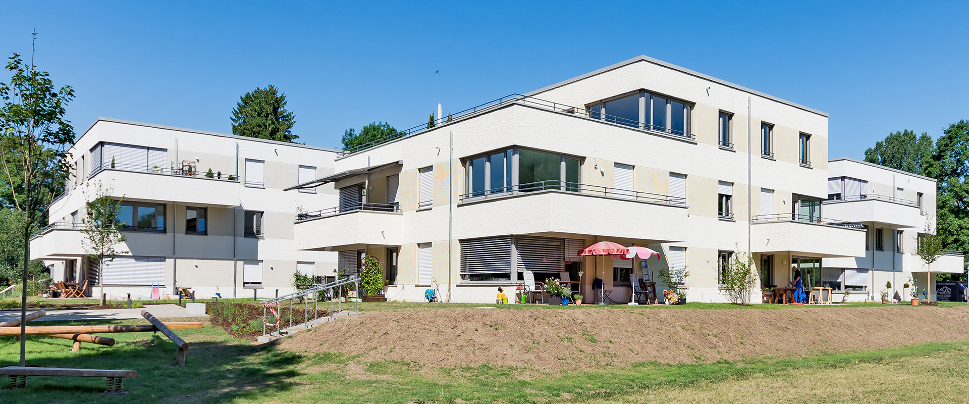 Parkquartier Bruck. Wohnanlage Fürstenfeldbruck
