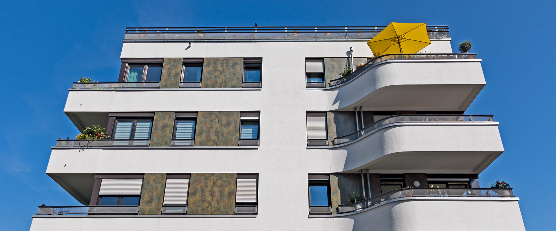 Parkside Leopold. Wohnanlage in München Schwabing
