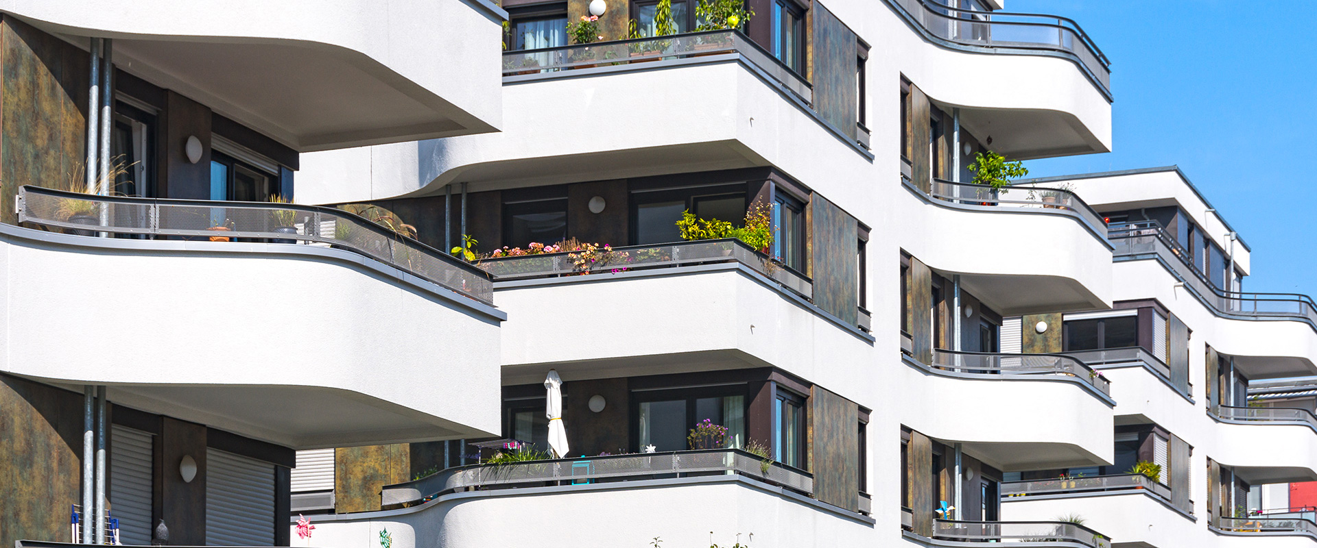 Parkside Leopold. Wohnanlage in München Schwabing