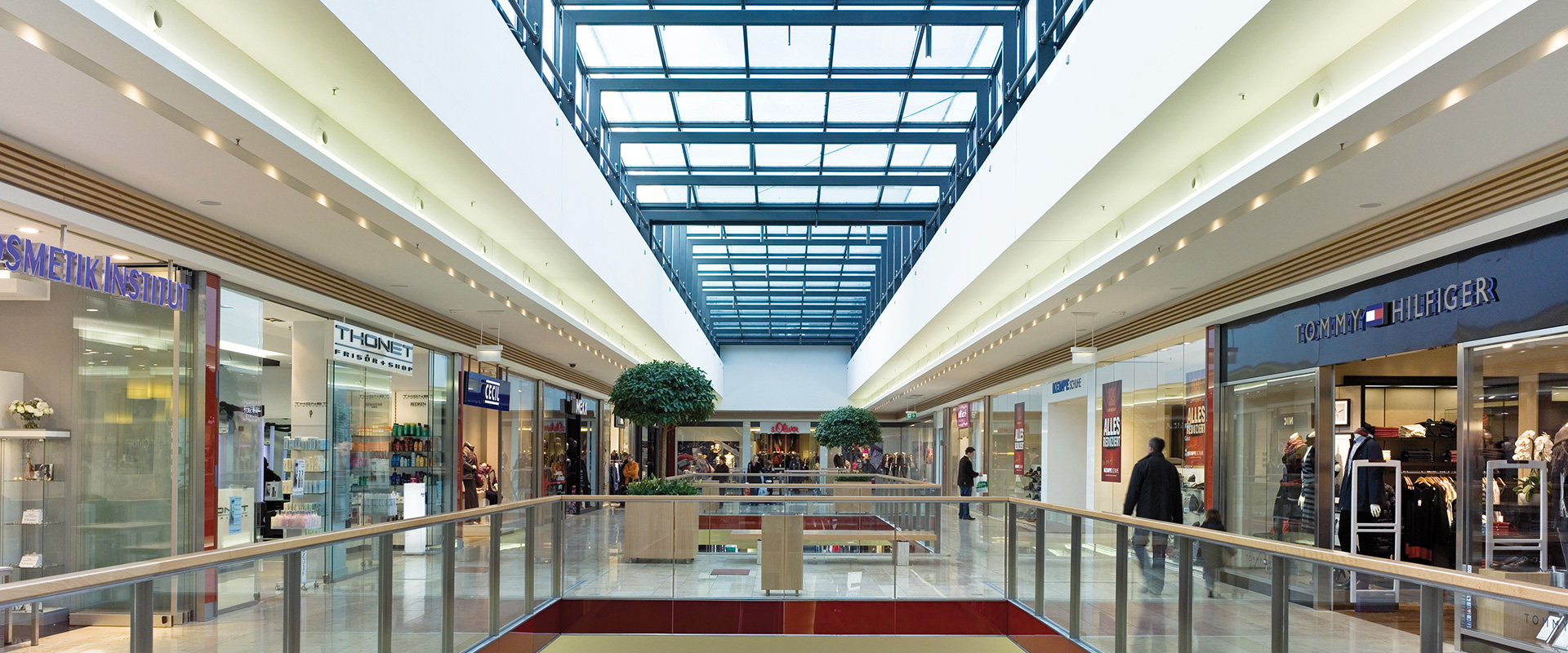 Trier Galerie. Shopping Mall in Trier