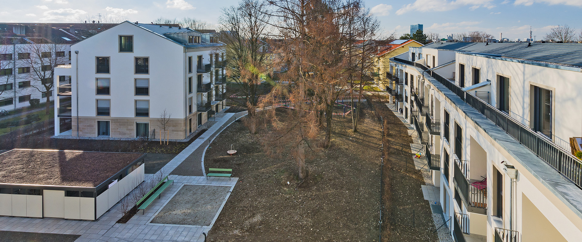 TRUDI 160. Wohnanlage München Berg am Laim