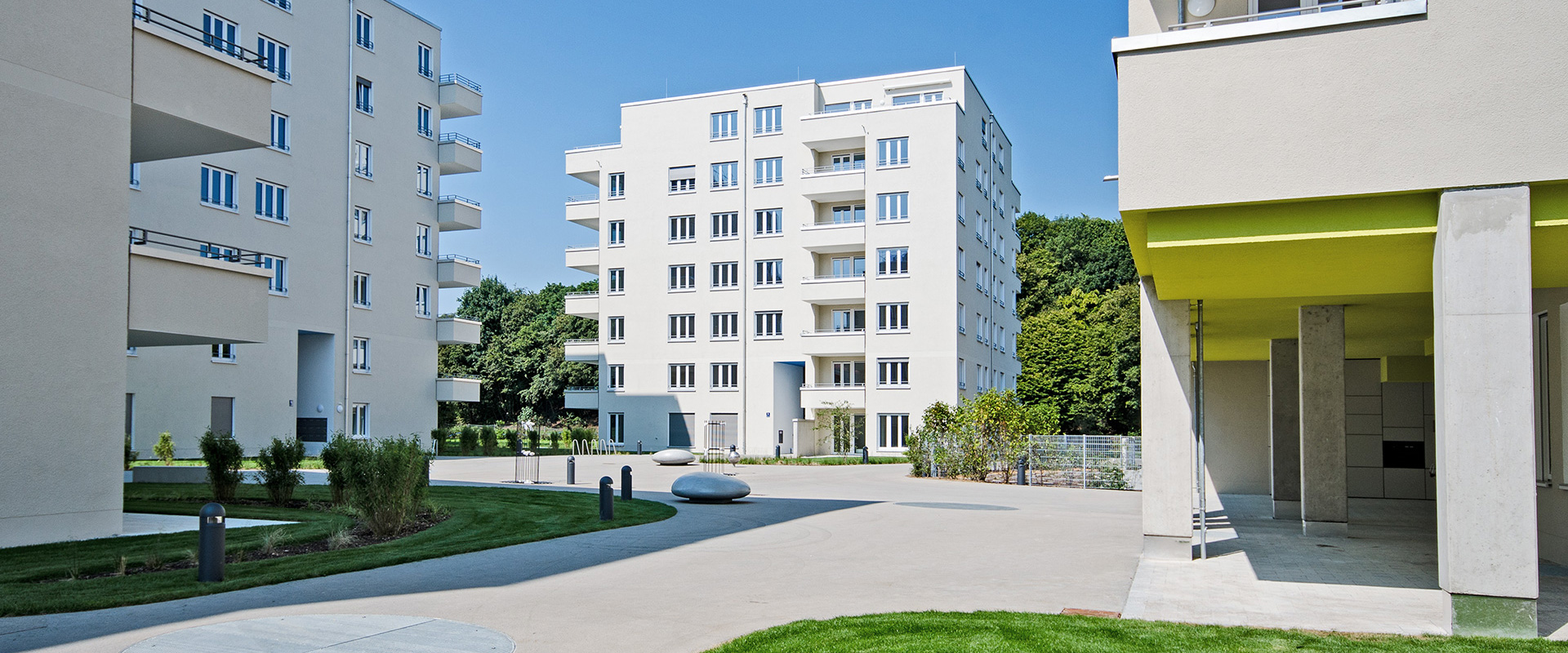 Am Westpark. Wohnanlage in München-Sendling