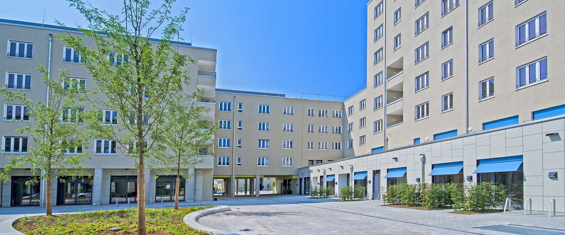 Am Westpark. Wohnanlage in München-Sendling