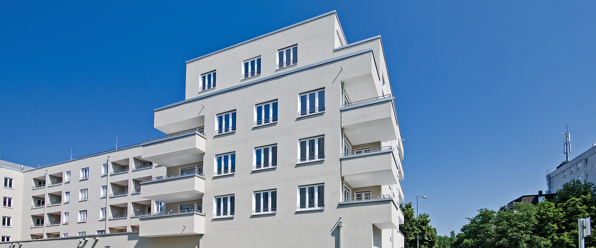 Am Westpark. Wohnanlage in München-Sendling