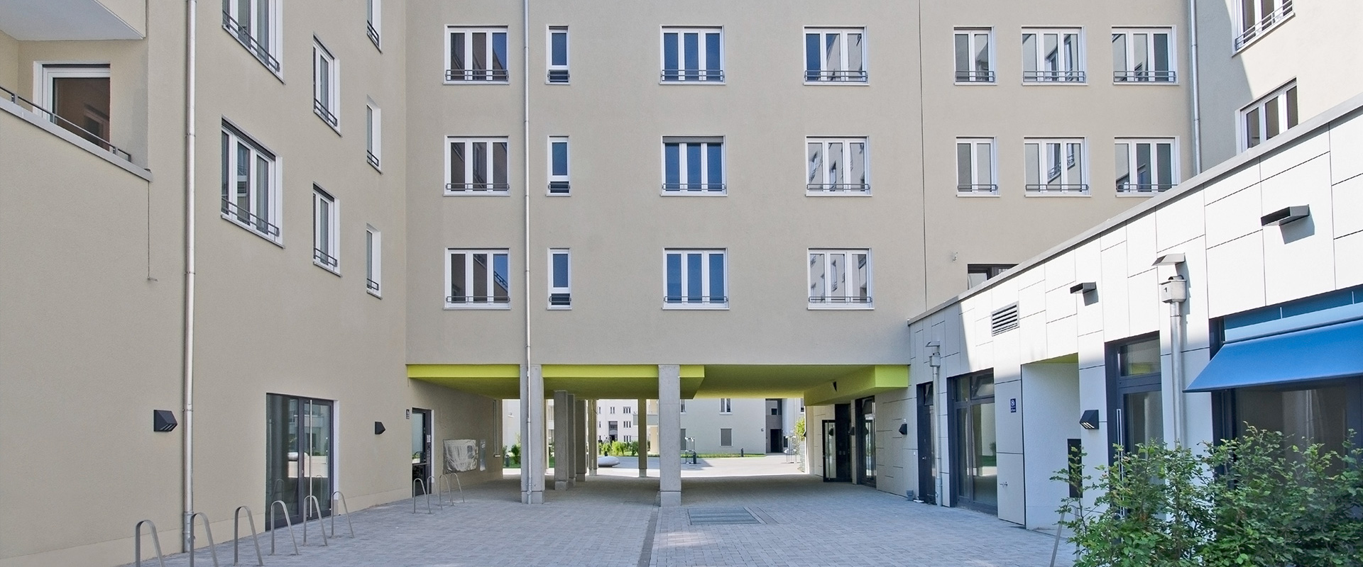 Am Westpark. Wohnanlage in München-Sendling